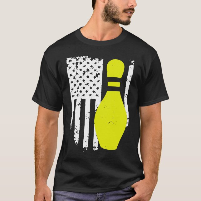 Camiseta Boliche Patriótica da Equipe boliche (Frente)