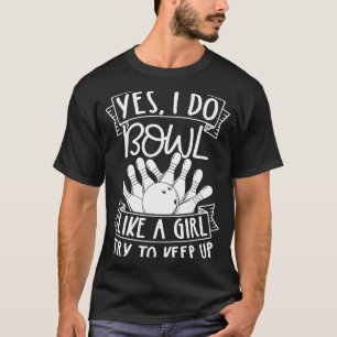 Camiseta Boliche Princesa Pin Bowler Strike Team Bowli