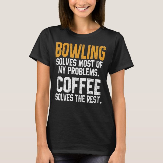 Camiseta Boliche Resolve meus problemas Arco do Pai do Café (Frente)