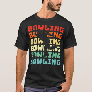 Camiseta Boliche Retro Bowling