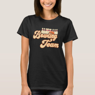 Camiseta Boliche Team Strike Boliches Pins Bowler Boliche B