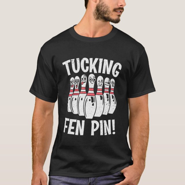 Camiseta Boliche Tucting Fen Pin Bowler (Frente)