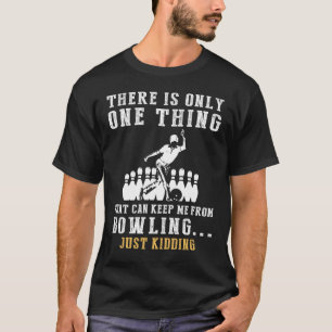 Camiseta Boliche vicia torção humorística - Atacar o Lau