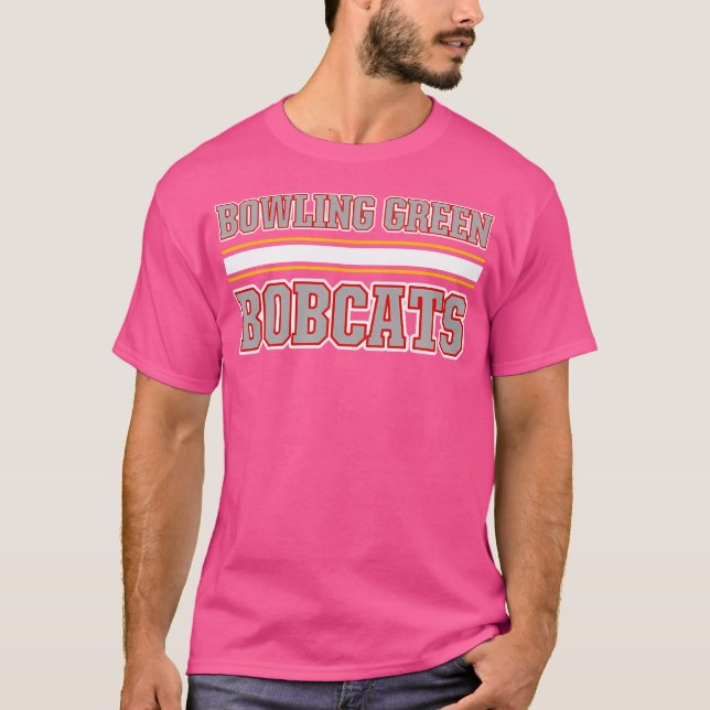 Camiseta Boliches Bobcats Horizontais Stripes (Frente)