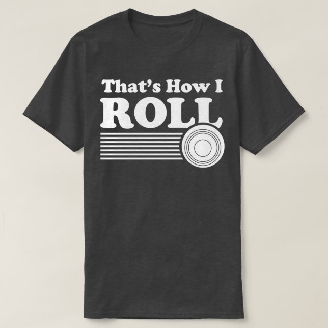 Camiseta Boliches Boliches Engraçadas Para Homens E Mulhere (Frente do Design)