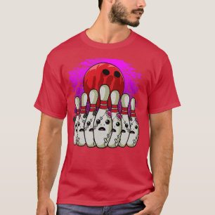 Camiseta Boliches de boliche no Halloween T