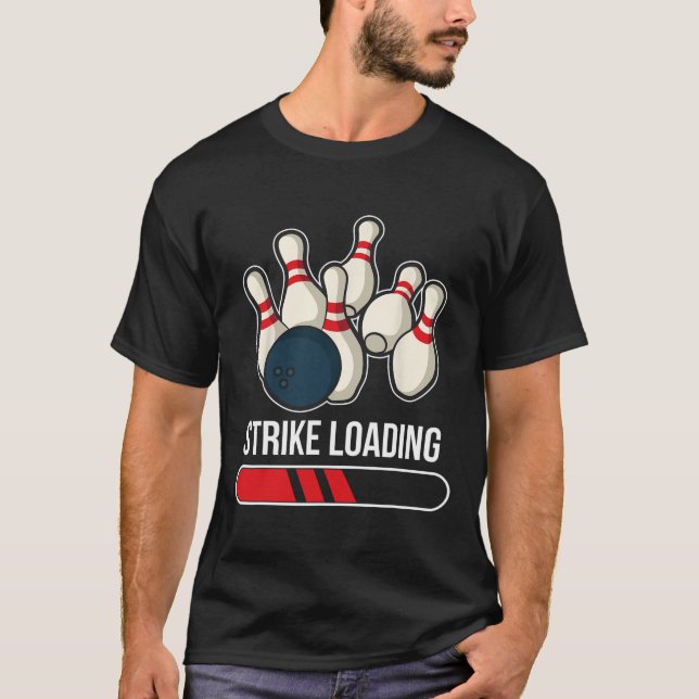 Camiseta Boliches de carga em greve (Frente)
