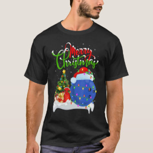 Camiseta Boliches Desportivas Xmas Papais noeis de Decoraçã