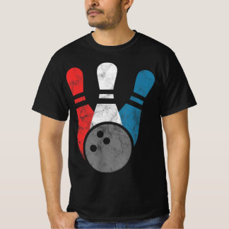Camiseta Boliches Distintas Para Pinos E Bola De Boliche Ma