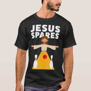 Camiseta Boliches Engraçadas Jesus Pede
