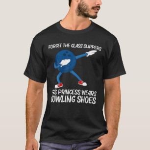 Camiseta Boliches Engraçadas Para Meninas Crianças Dabbin