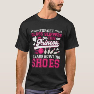 Camiseta Boliches Engraçadas Para Mulheres Meninas Crianças