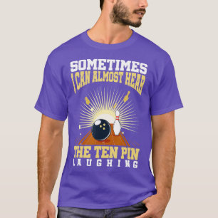 Camiseta Boliches Engraçadas Tachado Roll Bowler Dom Esport