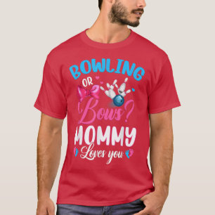 Camiseta Boliches ou Arcos MAMÃES Te Ama Sexo Revele Rosa