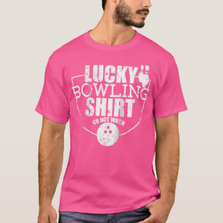 Camiseta Boliches Sortudas Não Lave Uma Citação Engraçada P