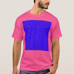 Camiseta Bolinhas azul escura