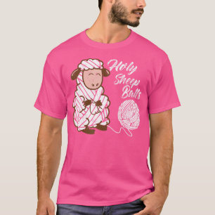 Camiseta Bolinhas de Ovelha Sagradas Amante de Crochê Diver