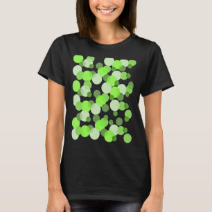 Camiseta Bolinhas de Pontos Verdes