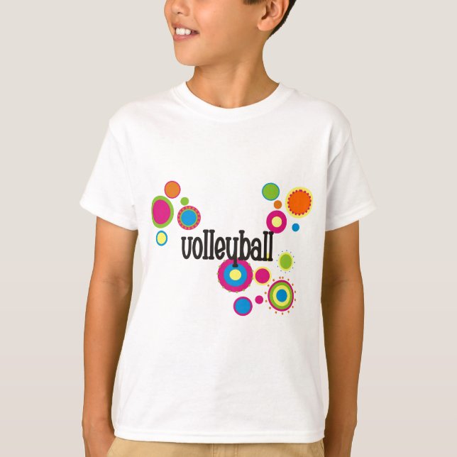 Camiseta Bolinhas legal do voleibol (Frente)