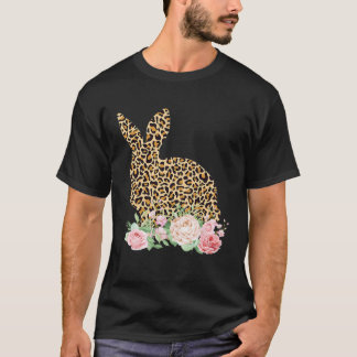 Camiseta Bolinhas Leopardo Imprimem Meninas Feliz Leste