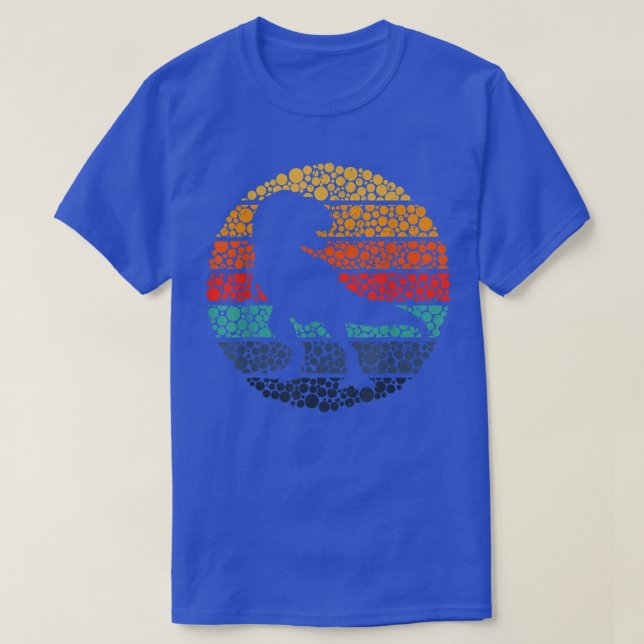 Camiseta Bolinhas T Rex Dinossaur International Dot Day Boy (Frente do Design)