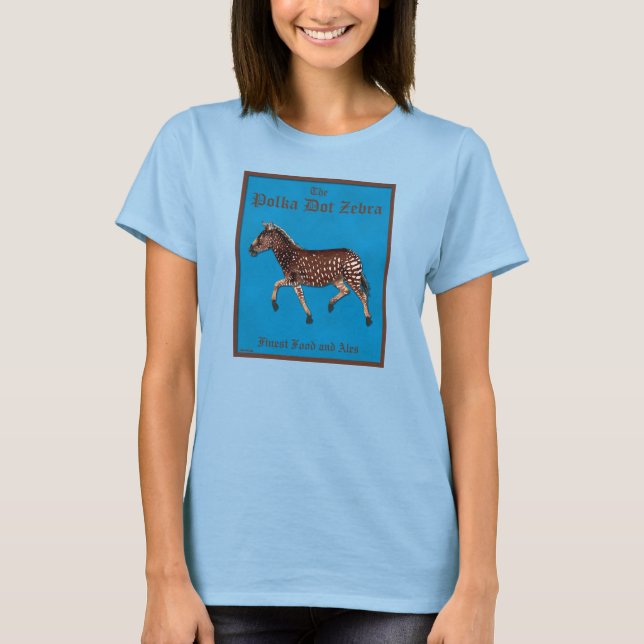 Camiseta Bolinhas Zebra - Pub Inglês (Frente)