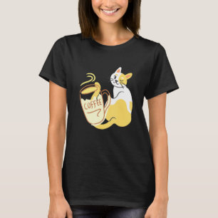 Camiseta Bolinho de Café Café Mug Gota Gpresentes