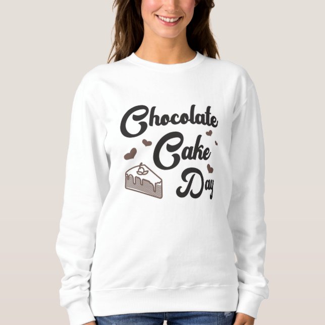 Camiseta Bolinho de Chocolate Doce Presente no Deserto de A (Frente)