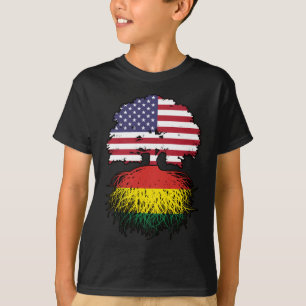 Camiseta Bolívia: América do Norte, Bolívia Bandeira de Árv