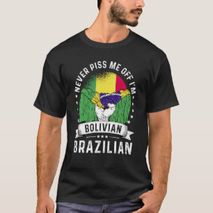 Camiseta Bolívia Bandeira Brasil cultiva orgulho cidadão