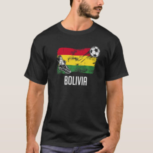 Camiseta Bolívia: Bandeira de Jersey, Bolívia Equipe de fut