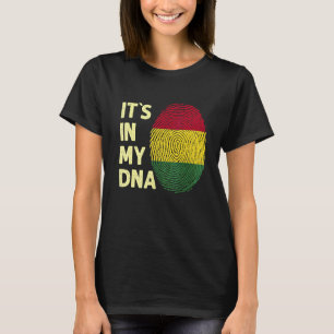 Camiseta Bolívia Em Meu Dna, Equipe De Bandeira Boliviana 1