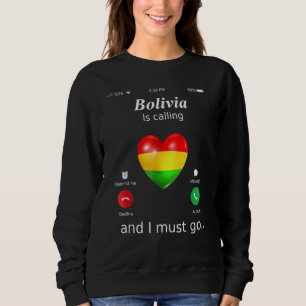 Camiseta Bolívia Está Ligando E Eu Preciso Ir Para A Bandei