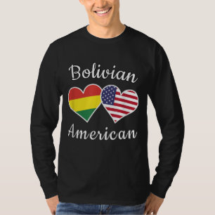 Camiseta Bolívia EUA Homens bolivianos amam crianças