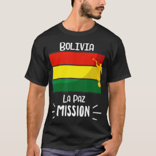 Camiseta Bolívia La Paz Mormon LDS Missão Missionária