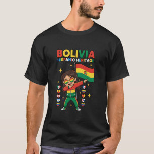Camiseta Bolívia Menina Bonita de Patrimônio Hispânico Dabb