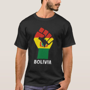 Camiseta Bolívia Orgulho boliviano Raízes bolivianas Belga