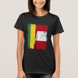 Camiseta Bolívia Peru Meia Bandeira Patrimônio Boliviano Pe