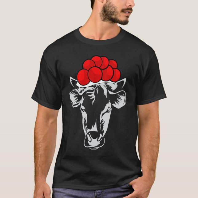 Camiseta Bollenhut Cow Home Black Forest Beef (Frente)