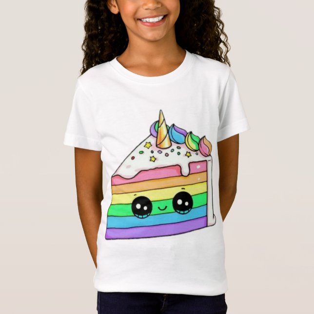 Camiseta Bolo de aniversário (Frente)