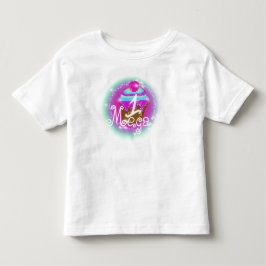 Camiseta Bolo de Aniversário de 1 Ano do Bebê com Aerógrafo