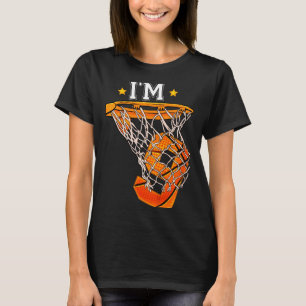 Camiseta Bolo de Aniversário de 9 Anos dos Miúdos Bysketbyl