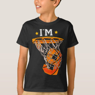 Camiseta Bolo de Aniversário de 9 anos para Crianças Menino
