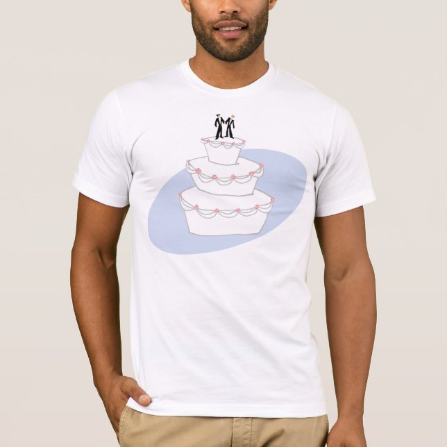 Camiseta Bolo de Casamento Dois Alvos (Frente)