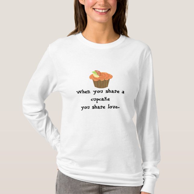 Camiseta Bolo de Laranja com Frutas (Frente)