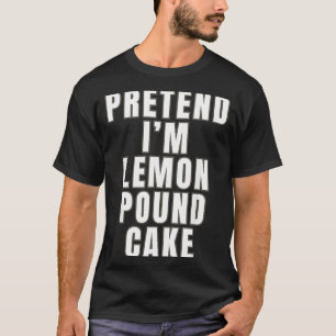 Camiseta Bolo De Limão Falso Bolo De Limão Engraçado
