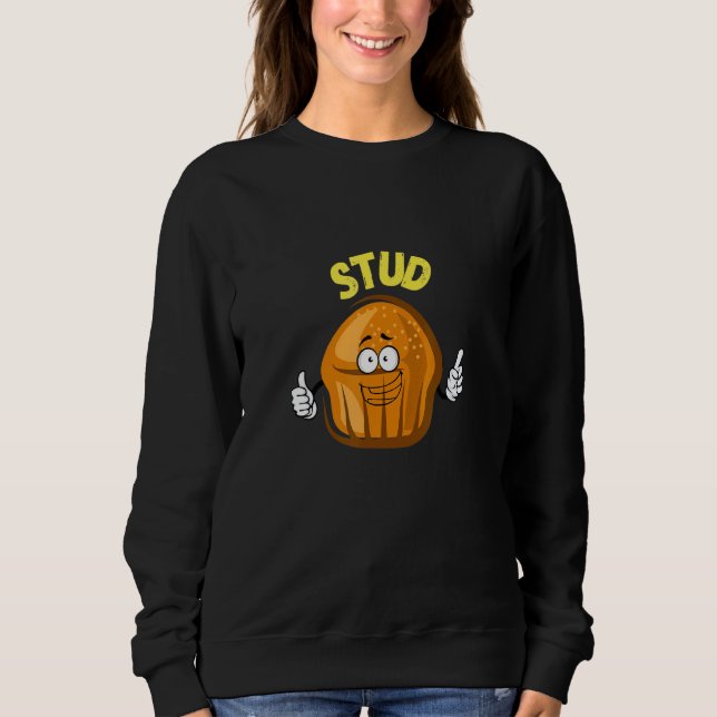 Camiseta Bolo de Natal Stud Muffin (Frente)