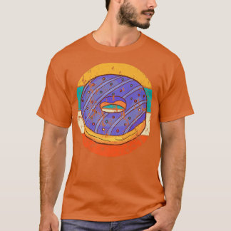 Camiseta Bolo de padaria para panificação de rosquinhas, Re