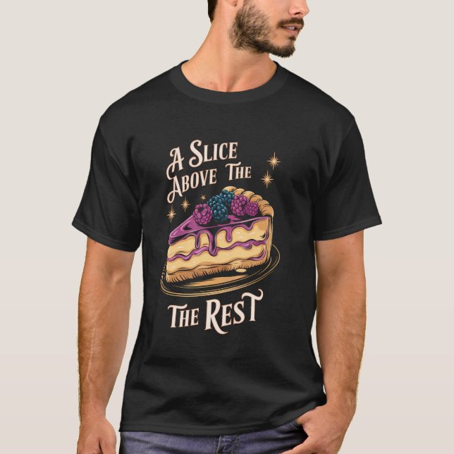 Camiseta Bolo De Queijo Doce Dentes Doces Assando Cheesecak (Frente)
