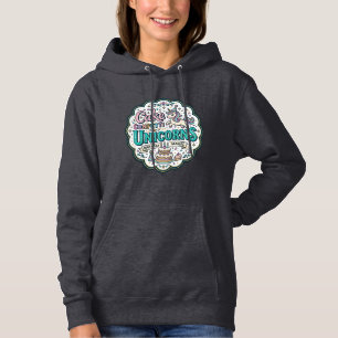 Camiseta Bolo de Unicórnio Confetes Unicórnios POD Pronto P